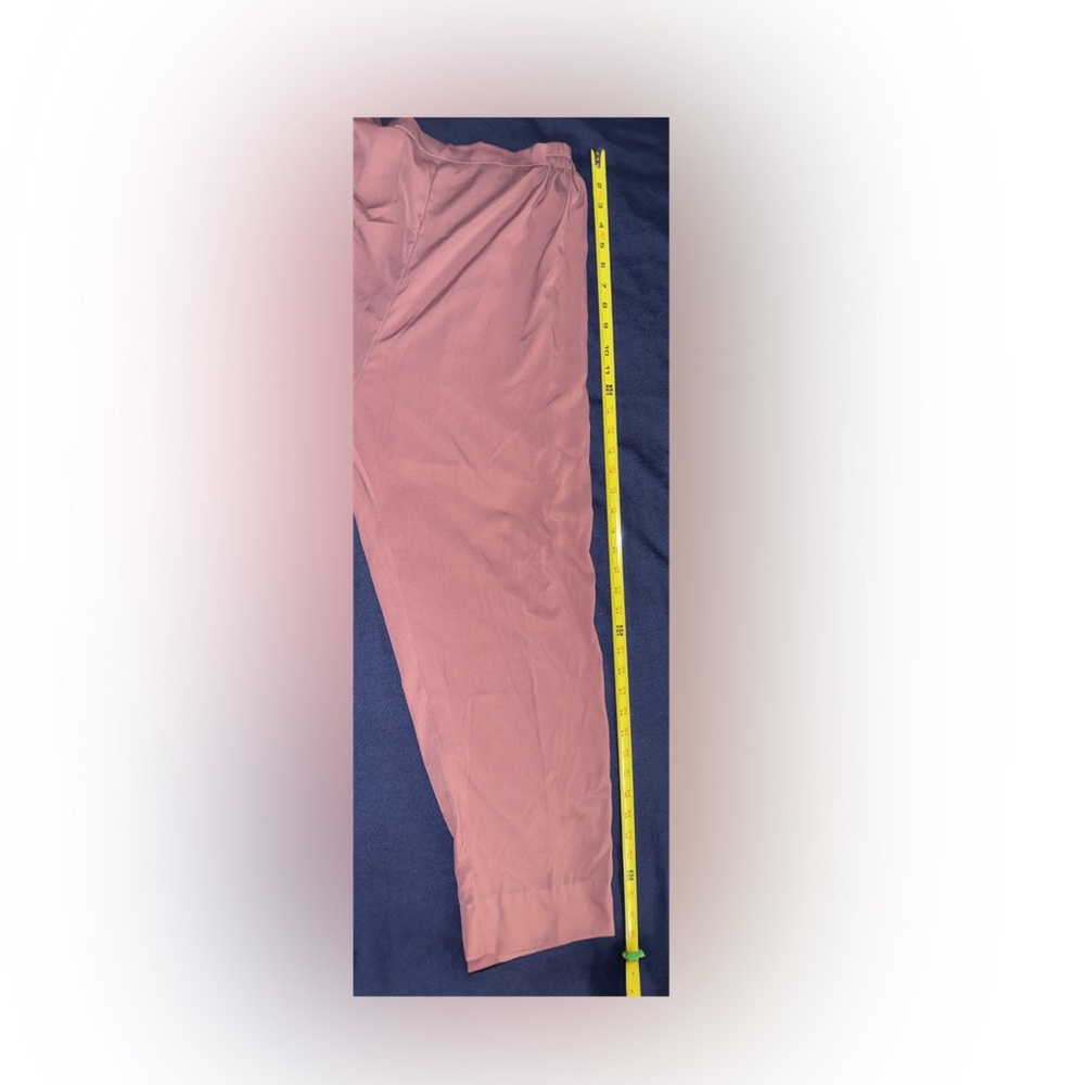 EUC Elegant Embroidered Kurta 3 pcs Dress in Pink and Blue with Pants & Dupatta - Picture 7 of 8